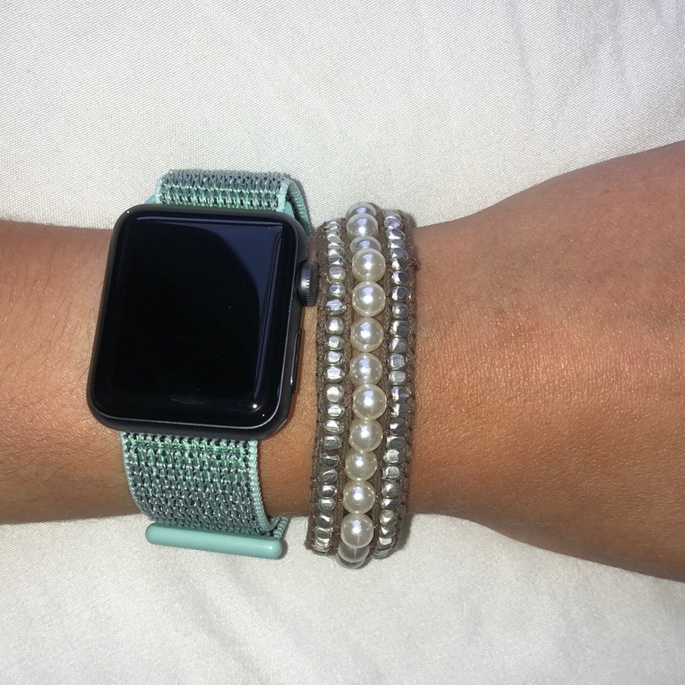 Beaded rope bracelet